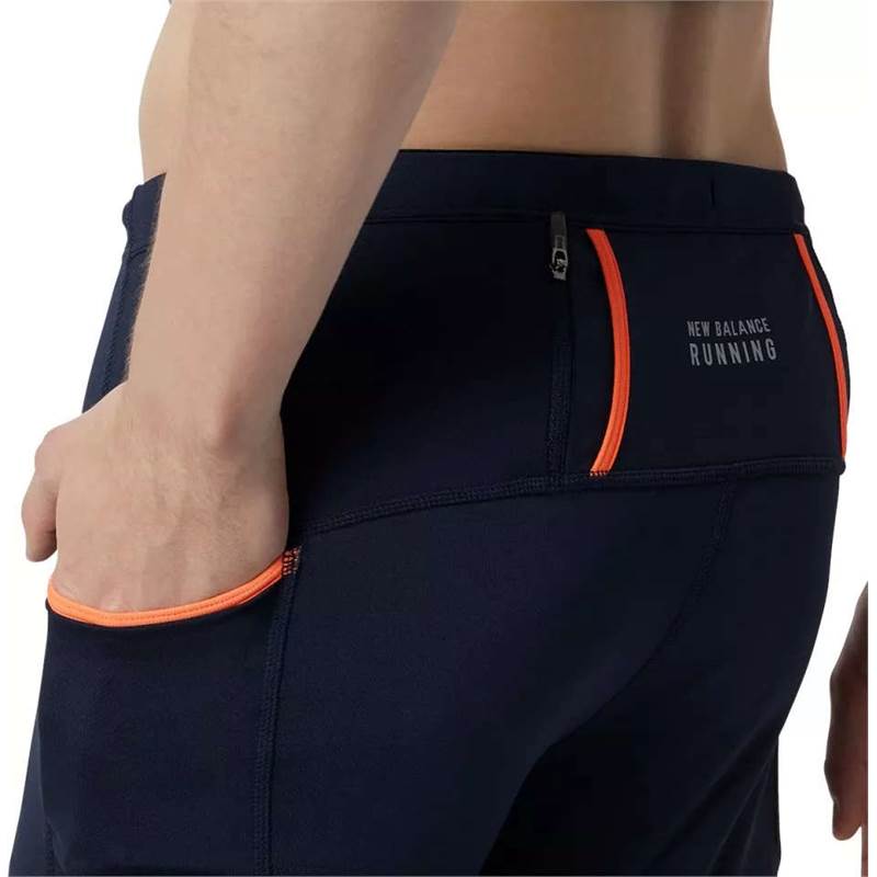 New Balance Mens Printed Impact Run Tights-3